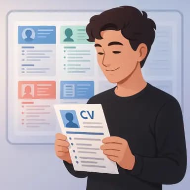 CV Template Selection Process